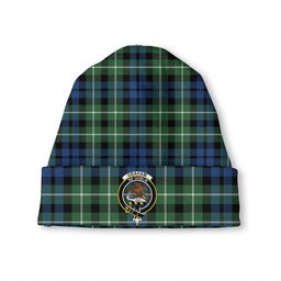 ScotsTee Shop Scottish Graham of Montrose Modern Clan Crest Tartan Plaid Knit Beanie
