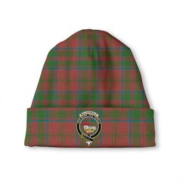 ScotsTee Shop Scottish MacDonald of Glencoe (Donald of Glencoe) Ancient Clan Crest Tartan Plaid Knit Beanie