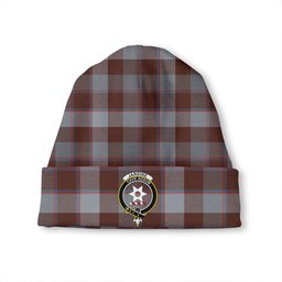 ScotsTee Shop Scottish Jardine of Castlemilk Modern Clan Crest Tartan Plaid Knit Beanie