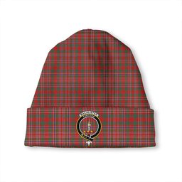ScotsTee Shop Scottish MacAlister Modern Clan Crest Tartan Plaid Knit Beanie