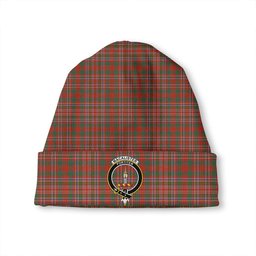 ScotsTee Shop Scottish MacAlister Ancient Clan Crest Tartan Plaid Knit Beanie