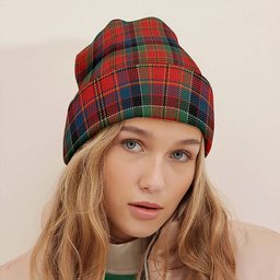 ScotsTee Shop Scottish Hay and Leith Modern Clan Crest Tartan Plaid Knit Beanie