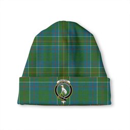 ScotsTee Shop Scottish Hunter of Hunterston (Galbraith of Hunterston) Ancient Clan Crest Tartan Plaid Knit Beanie