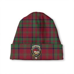 ScotsTee Shop Scottish MacDonald of Glencoe (Donald of Glencoe) Modern Clan Crest Tartan Plaid Knit Beanie