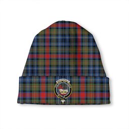 ScotsTee Shop Scottish MacDonald of P.E. Island (Donald of P.E. Island) Modern Clan Crest Tartan Plaid Knit Beanie