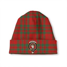 ScotsTee Shop Scottish Livingstone Modern Clan Crest Tartan Plaid Knit Beanie