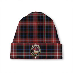 ScotsTee Shop Scottish MacDonald Sir John A (Donald Sir John A) Modern Clan Crest Tartan Plaid Knit Beanie