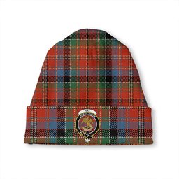 ScotsTee Shop Scottish Hay and Leith Ancient Clan Crest Tartan Plaid Knit Beanie