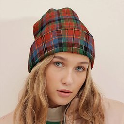 ScotsTee Shop Scottish Hay and Leith Ancient Clan Crest Tartan Plaid Knit Beanie