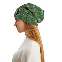 ScotsTee Shop Scottish Kennedy Ancient Clan Crest Tartan Plaid Knit Beanie