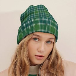 ScotsTee Shop Scottish MacDonald Lord of the Isles; Hunting Ancient Clan Crest Tartan Plaid Knit Beanie