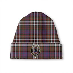 ScotsTee Shop Scottish MacDonell of Glengarry Dress Ancient Clan Crest Tartan Plaid Knit Beanie