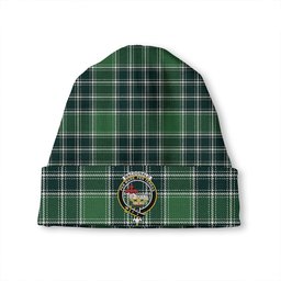 ScotsTee Shop Scottish MacDonald Lord of the Isles; Hunting Modern Clan Crest Tartan Plaid Knit Beanie