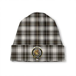 ScotsTee Shop Scottish MacFie of Colonsay Dress (MacPhee of Colonsay Dress) Weathered Clan Crest Tartan Plaid Knit Beanie