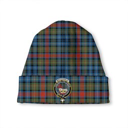 ScotsTee Shop Scottish MacDonald of P.E. Island (Donald of P.E. Island) Ancient Clan Crest Tartan Plaid Knit Beanie