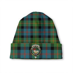 ScotsTee Shop Scottish MacDonald of Borrodale (Donald Borrodale Historic) Ancient Clan Crest Tartan Plaid Knit Beanie