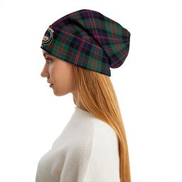 ScotsTee Shop Scottish MacDonald (Donald) Modern Clan Crest Tartan Plaid Knit Beanie