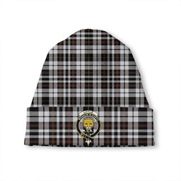 ScotsTee Shop Scottish Little Arisaid Modern Clan Crest Tartan Plaid Knit Beanie