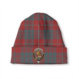 ScotsTee Shop Scottish MacGregor of Balquhidder (Gregor of Balquhidder) Weathered Clan Crest Tartan Plaid Knit Beanie