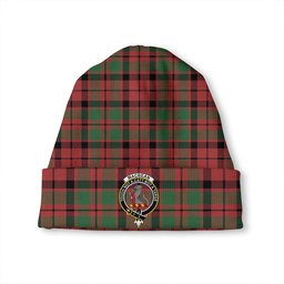 ScotsTee Shop Scottish MacBean of Tomatin (MacBain of Tomatin) Ancient Clan Crest Tartan Plaid Knit Beanie