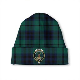 ScotsTee Shop Scottish Keith (Austin) Modern Clan Crest Tartan Plaid Knit Beanie