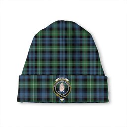 ScotsTee Shop Scottish Lamont (MacLamont) Ancient Clan Crest Tartan Plaid Knit Beanie