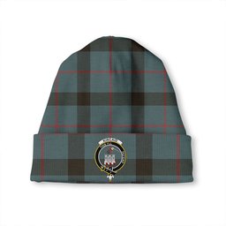 ScotsTee Shop Scottish Kincaid Weathered Clan Crest Tartan Plaid Knit Beanie