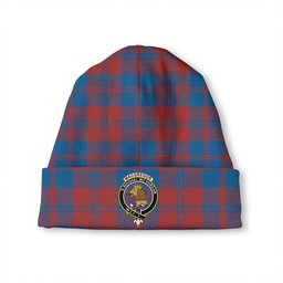 ScotsTee Shop Scottish MacGregor of Glengyle (Gregor of Deeside) Ancient Clan Crest Tartan Plaid Knit Beanie