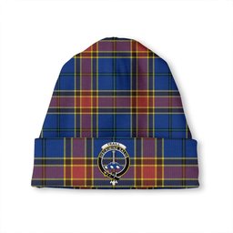 ScotsTee Shop Scottish Traill (Trayle) Modern Clan Crest Tartan Plaid Knit Beanie