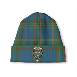 ScotsTee Shop Scottish Ralston UK Ancient Clan Crest Tartan Plaid Knit Beanie