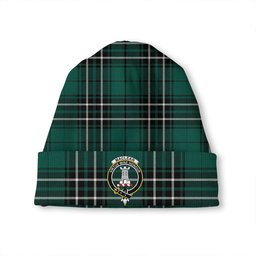 ScotsTee Shop Scottish MacLean of Duart Hunting (Vestiarium Scoticum) Modern Clan Crest Tartan Plaid Knit Beanie