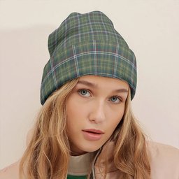 ScotsTee Shop Scottish Toshach Weathered Clan Crest Tartan Plaid Knit Beanie