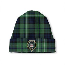 ScotsTee Shop Scottish MacNeil of Colonsay (MacNeil of Barra of Colonsay) Modern Clan Crest Tartan Plaid Knit Beanie