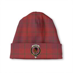 ScotsTee Shop Scottish Stirling of Keir Ancient Clan Crest Tartan Plaid Knit Beanie