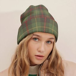 ScotsTee Shop Scottish Symington Weathered Clan Crest Tartan Plaid Knit Beanie