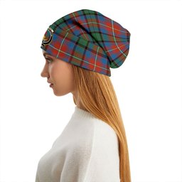 ScotsTee Shop Scottish Rattray of Lude Ancient Clan Crest Tartan Plaid Knit Beanie