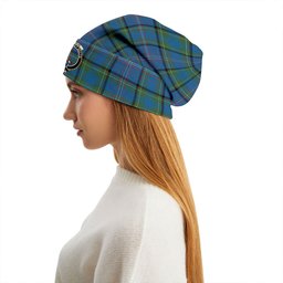 ScotsTee Shop Scottish Rankin Ancient Clan Crest Tartan Plaid Knit Beanie
