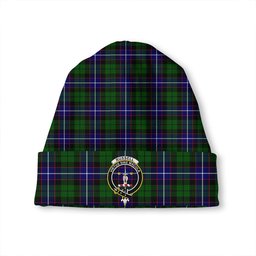 ScotsTee Shop Scottish Russell Modern Clan Crest Tartan Plaid Knit Beanie