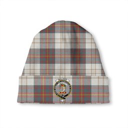 ScotsTee Shop Scottish Walker Dress Weathered Clan Crest Tartan Plaid Knit Beanie