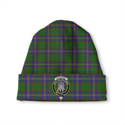 ScotsTee Shop Scottish Strange of Balkaskie Clan Crest Tartan Plaid Knit Beanie