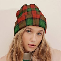 ScotsTee Shop Scottish Stewart of Atholl Ancient Clan Crest Tartan Plaid Knit Beanie