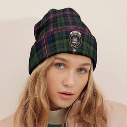 ScotsTee Shop Scottish MacNeil of Colonsay (MacNeil of Barra of Colonsay) (Highland Society of London) Modern Clan Crest Tartan Plaid Knit Beanie