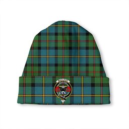 ScotsTee Shop Scottish MacLeod of Harris (MacLeod Hunting) Ancient Clan Crest Tartan Plaid Knit Beanie