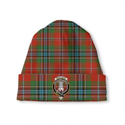 ScotsTee Shop Scottish MacLean of Duart Ancient Clan Crest Tartan Plaid Knit Beanie