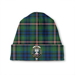 ScotsTee Shop Scottish Reid (Mill City) Modern Clan Crest Tartan Plaid Knit Beanie