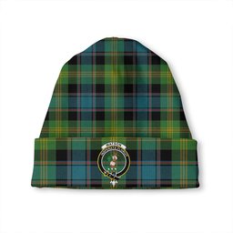 ScotsTee Shop Scottish Watson (Wate Watt) Ancient Clan Crest Tartan Plaid Knit Beanie