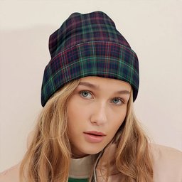 ScotsTee Shop Scottish Rankin Modern Clan Crest Tartan Plaid Knit Beanie