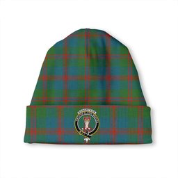 ScotsTee Shop Scottish Robertson of Struan Ancient Clan Crest Tartan Plaid Knit Beanie