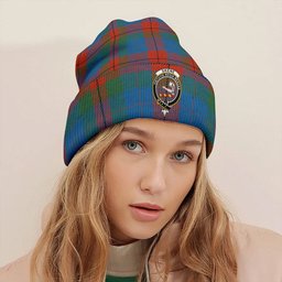 ScotsTee Shop Scottish Skene of Cromar Ancient Clan Crest Tartan Plaid Knit Beanie