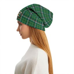 ScotsTee Shop Scottish Toshach Modern Clan Crest Tartan Plaid Knit Beanie